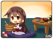 暴飲暴食 ニコニコ静画 イラスト