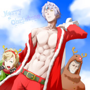 蒼王宮の聖夜の準備