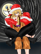 流石に寒くなって暖を取り始めた二人