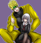 ソフィーに自分の歩んだ人生を語り、ついでにジョースターの血液を勧めるDIO様