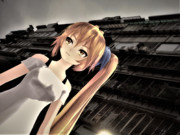 ネルさん×台北の古いビル