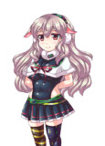 アイドル部立ち絵　もこ田めめめ