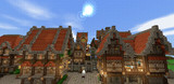 【Minecraft】MCPEで西洋の街造り１