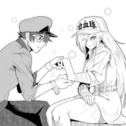白血球 はたらく細胞black ニコニコ静画 イラスト