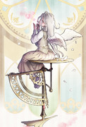 アンティーク ニコニコ静画 イラスト