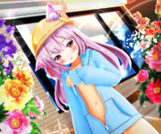 【今日のきさらぎちゃん】パーカーきさらぎちゃん♡