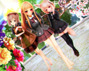 【今日のレア様】制服素足と…♡