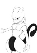 ミュウツー ニコニコ静画 イラスト