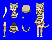 フクロオオカミ けものフレンズ ニコニコ静画 イラスト