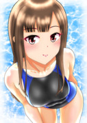 水本ゆかり×競泳水着