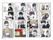 冬コミレポ漫画的な漫画２