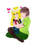 SZKと盛りあうRIくん