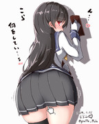 ん…♡こら、何をしている///