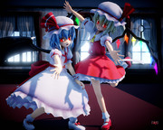 『東方界のトップロリ姉妹♡』ray-mmd