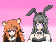 バニーガールの次は狸？