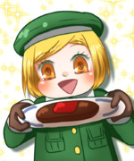 ハンバーグできたて！