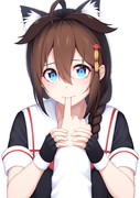 甘噛み ニコニコ静画 イラスト