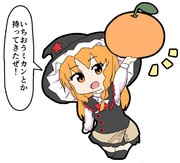 SDサイズになってもいちおうミカンとか持ってくるAZS姉貴