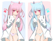 「ウチとあおい」 「どっちが似合います？」