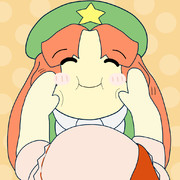 レミリアお嬢様にほっぺをむにむにされる美鈴