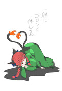 お燐と一緒に・・・