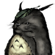 トトロ ニコニコ静画 イラスト