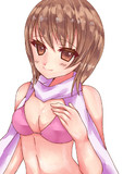 マフラーの女の子