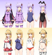 ロリゆかマキ立ち絵