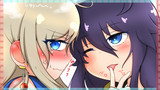 彼方ちゃんの指をなめる