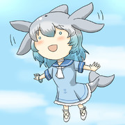 空飛ぶバンドウイルカちゃん