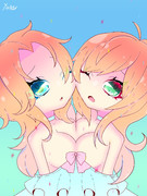 2人だけのフラワーダンスパーティ