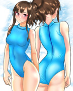 水本ゆかり×競泳水着