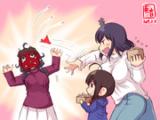 わんどろ節分やましぐ+りゅうほう
