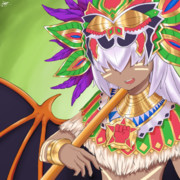 蝙蝠の面トーブ