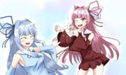 姉妹豆まき