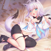 白上フブキ ニコニコ静画 イラスト