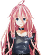 【厚塗り絵】IAさんのバストアップ絵修正終了!