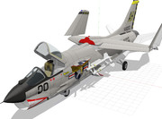 【MMDモデル配布】F-8 クルセイダー