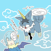 転スラ人気投票 ランガ ニコニコ静画 イラスト