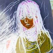 白面の者(女装)