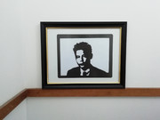 バンクシー風KMR  in 切り絵