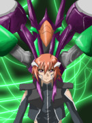 マークニヒトに乗っている二宮飛鳥