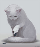 猫パンチ ニコニコ静画 イラスト