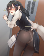 「親潮と二人きり、三越、エレベーター。何も起きないはずがなく...」