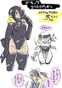 黒いコウテイペンギン