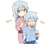 無限に肩叩いてもらうGIF