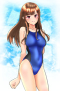 水本ゆかり×競泳水着
