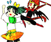 なおに襲いかかる孫悟空