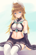 古鷹 アズールレーン ニコニコ静画 イラスト