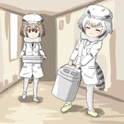 給食当番 ニコニコ静画 イラスト